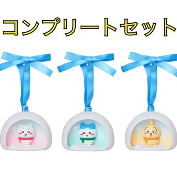 애니마이 복권 치이카와 하치와레 토끼 F상 오너먼트 3종 세트