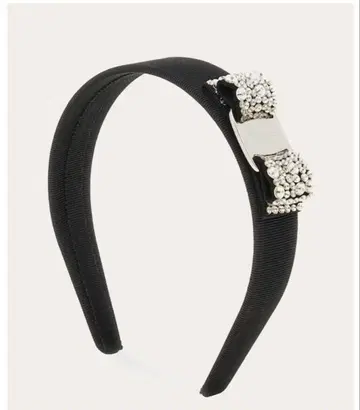 FERRAGAMO 머리띠 블랙