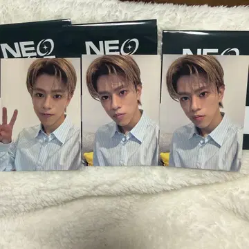 쿠와바라 타쿠미 포토카드 웃는얼굴1 무표정2 노멀 3장 세트