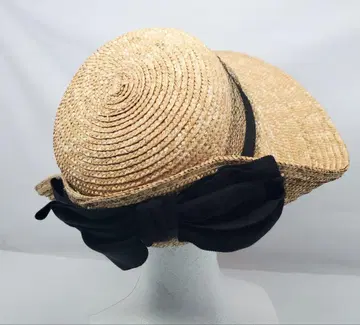 장밋빛 모자 슬라우치 햇 스트로우 햇 밀짚모자