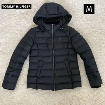 TOMMY HILFIGER 다운 자켓 다운 코트 여성용 M 후드