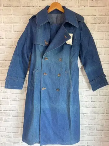 L988 yannich 데님 롱 코트 택 포함 구제 의류