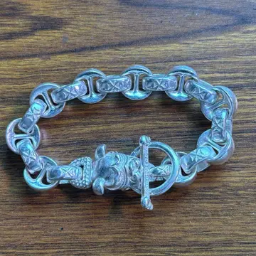 빈티지 팔찌 S925 각인 있음 실버 액세서리 레어 바이커