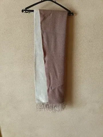 캐시미어 100% 브라운 머플러