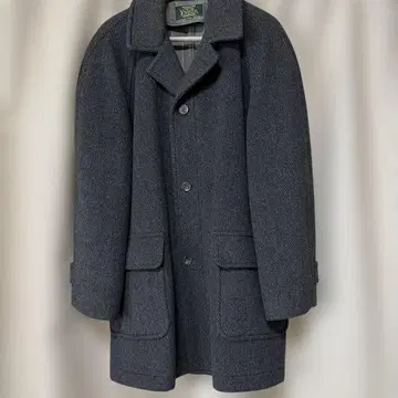 뉴요커 헤링본 코트 L