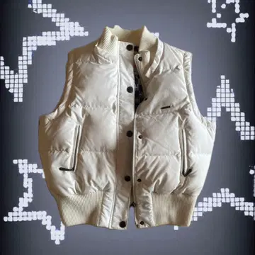 DECO SUGAI 화이트 다운 베스트 11AR