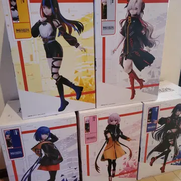 카미츠바키시 건설중 피규어 5체 풀세트