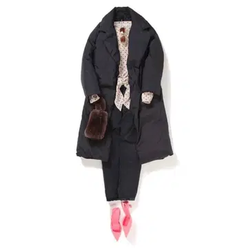 THIRD MAGAZINE BLOSSOM 다운 코트