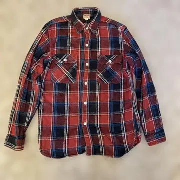 웨어하우스 더블웍스 플란넬 셔츠 사이즈 40