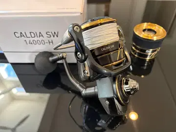 CALDIA SW 14000H (10000H) 스피닝 릴 (스풀 포함)