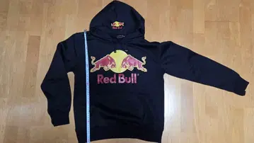 Red Bull 후드 부착 후드티 블랙 S