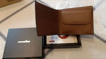 천연 가죽 반지갑 안티스키밍