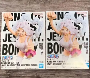 원피스 KING OF ARTIST 주얼리 보니 피규어 2개