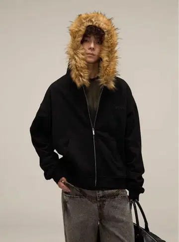 Eluva 퍼 집 후디