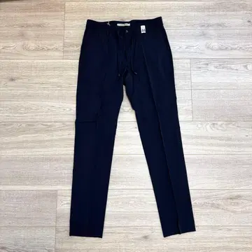 44 giab's ARCHIVIO 영구 크리즈 스트레치 슬랙스