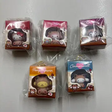 산리오 캡슐 토이 세트 5개