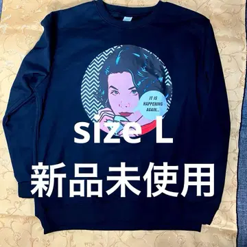 새상품 L/트윈 픽스 twin peaks/풀오버