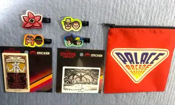 기묘한 이야기 클립 4종류 스티커 파우치