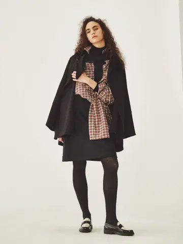 2025 론 헤르만 울 숏코트 & 스카프