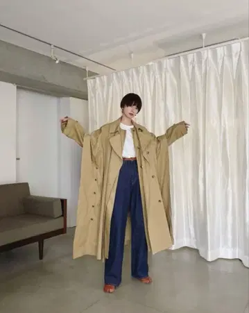 CLANE 2WAY LAYER TRENCH COAT