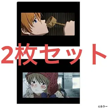 아스카 클리어 파일 금박 2장 세트 에반게리온 에바 전시회 올 에바