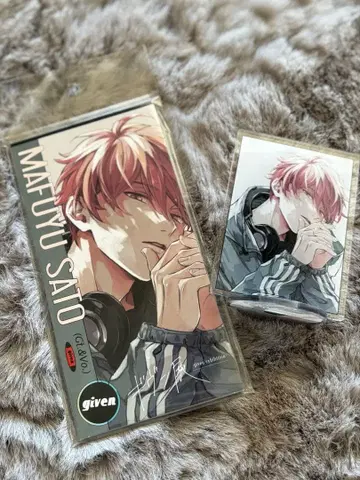 기븐전 굿즈 CD풍 아크릴 스탠드: 사토 마후유