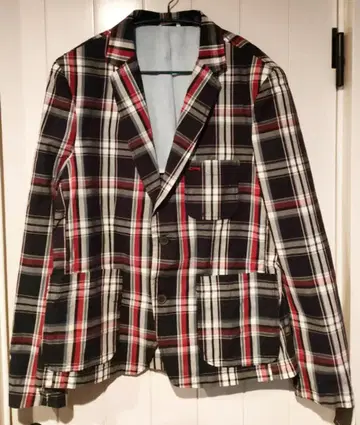 새상품 ZARA MAN 체크 무늬 테일러드 자켓 XL