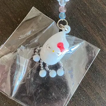 지역 한정 키티 니가타 한정 쌀 비즈 스트랩 끈