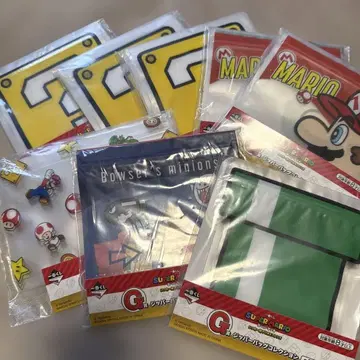 제일복권 슈퍼 마리오 G상 8종