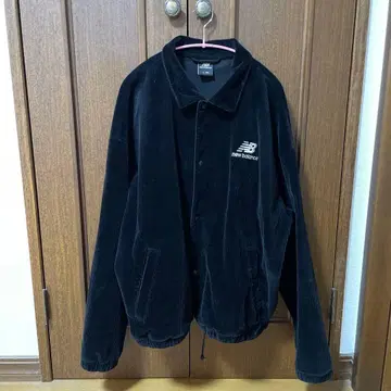 new balance 코듀로이 자켓 블랙