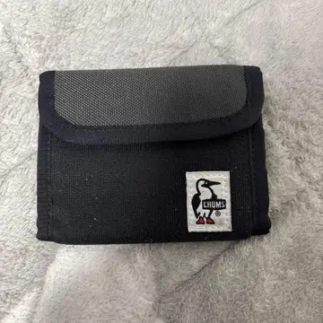 CHUMS 3단 폴더형 지갑 블랙