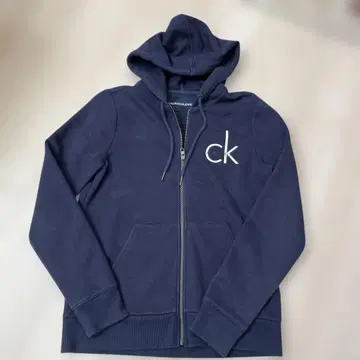 Calvin Klein Jeans 네이비 속기모 후드티 캘빈클라인