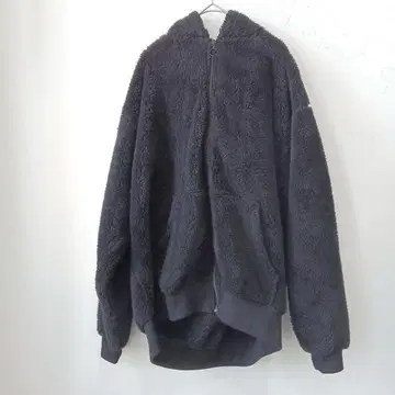 VEHEMENT 모코모코 플리스 자켓 보아 후드티 후드 그레이 ( M )