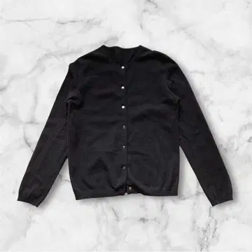무인양품 니트 가디건 캐시미어 100% 블랙