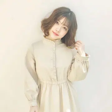 여성용 원피스 아이보리