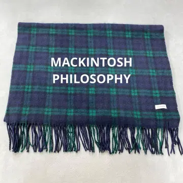 N358 MACKINTOSH PHILOSOPHY 머플러 담요