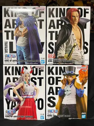 원피스 KING OF ARTIST 피규어 4체 세트