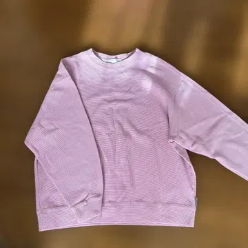 sudo 와플 원단 핑크 트레이닝복