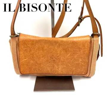 [ 보통 ] IL BISONTE 일비종떼 플랩 숄더백