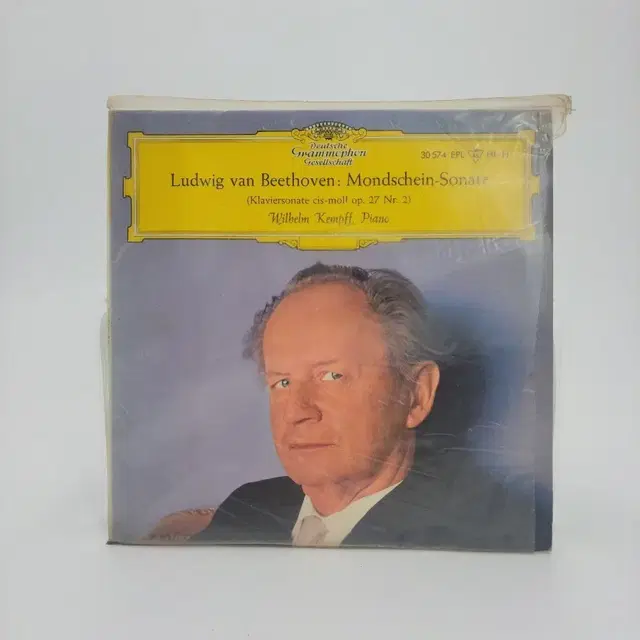 빌헬름 켐프 베토벤 월광 소나타 음반 7인치LP음반 앨범