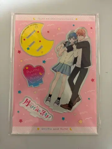 달이 당신의 마음에 드는 대로 아크릴 스탠드