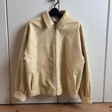 AZUL by moussy 베이지 집업 자켓