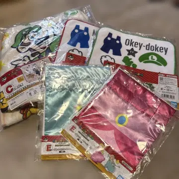 마리오 1등 복권 C상 담요 덤