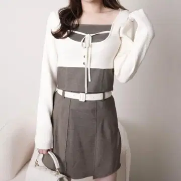 LIP SERVICE 코르셋 체크 상의