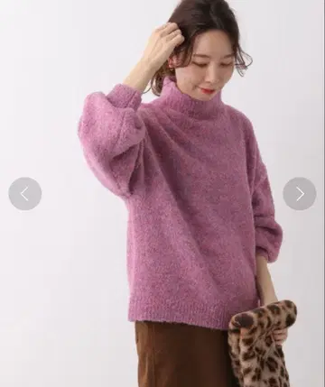 LEPSIM 소데타푸 볼륨 풀오버 니트 택 포함