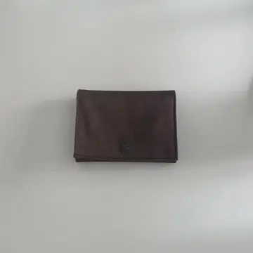 TO&FRO 컴팩트 지갑 다크 브라운