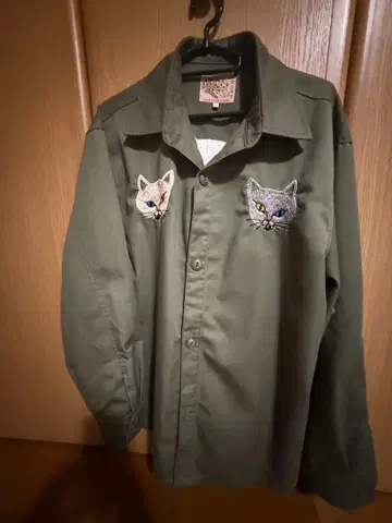 noko gakkin cat 올리브 그린 밀리터리 자켓