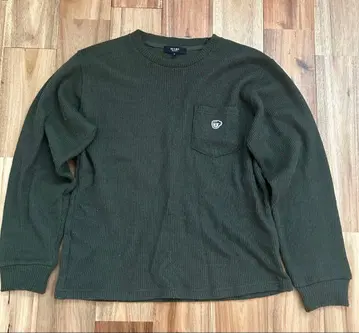 BEAMS 긴팔 상의 S 올리브