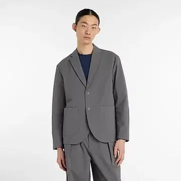 미사용 새상품 NB GREY 싱글 자켓