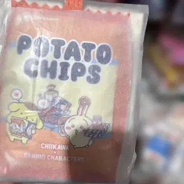 치이카와 산리오 다이컷 패스 케이스 토끼 x 폼폼푸딩